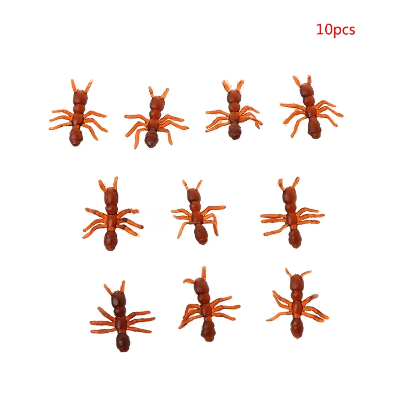 

Halloween Supplies April Fool's Day Trick Simulation Realistic Ants Model Toy