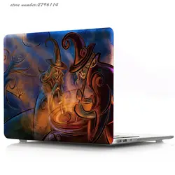 Матовые жесткие печатные чехол для MacBook Pro 13 15 Retina/новый Mac 12 "Красочные Чернила воды ноутбук чехол для Macbook Air 11 13