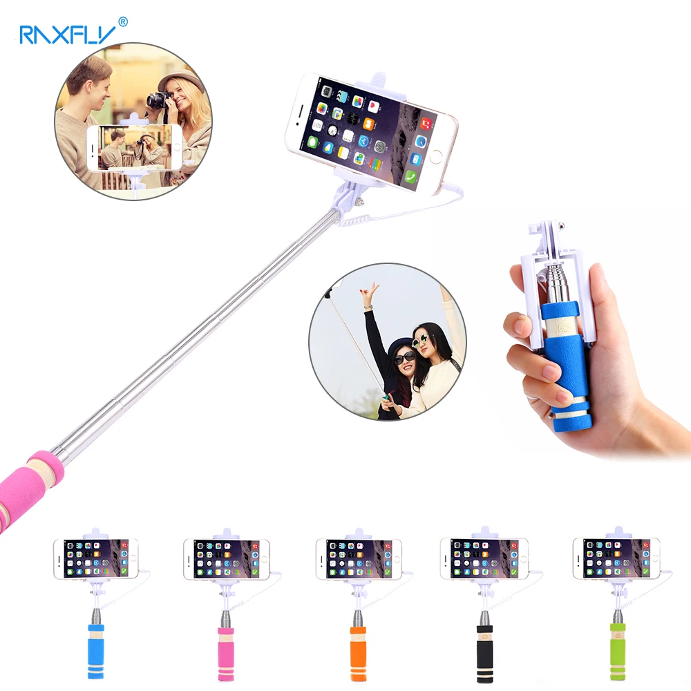 RAXFLY MINI Extendable font b Selfie b font font b Stick b font Handheld Self Portrait