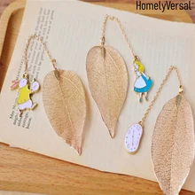 Милая Подвеска из металлической цепочки маркер Закладка страницы Новинка книга чтения пункт школьные офисные поставки студенческие Канцелярские Товары для детей Подарки