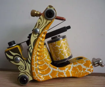 

10Pcs/lot Pro Casting Iron Tattoo Machine 10 Wraps coil stainless steel Tattoos Body Art Gun Coil Machine LPC-ITM-7013-7G