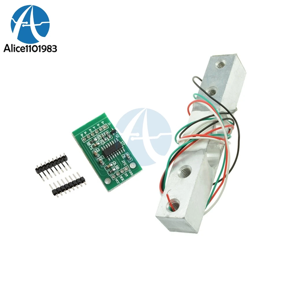

Digital Load Cell Weight Sensor 10KG Portable Electronic Kitchen Scale HX711 Weighing Bit A/D Pressure Sensor Module For Arduino