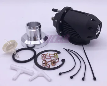 

Universal SQV SSQV Bov Turbo Blow Off Valve Bov with Adapter Flange SQV II 2 BLACK