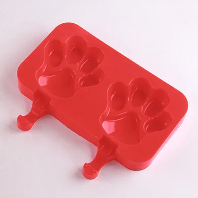 2cups claw Форма для мороженого 2/3 ячеек DIY Мороженое Форма для мороженого держатель с Деревянными Палочками форма мороженое на палочке лоток сковорода кухонные инструменты - Цвет: 2cups claw