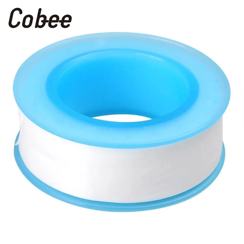 Cobee لفة تفلون السباكة مشترك سباك تركيب شريط خيوط لإحكام الغلق PTFE ل انبوب ماء شريط عزل (لا مكتب لاصق)