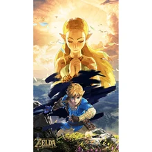 diamond painting Cartoon The Legend Of Zelda Breath Of The Wild Wall Art Picture Art Print Painting for Living Room Wall RS1835 the intricate art of living afloat