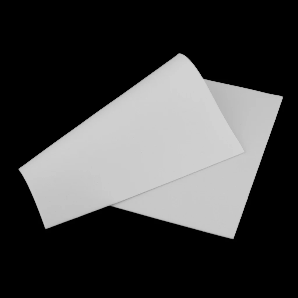 MagiDeal 10 Pieces Plain Blank Practice Skin Sheet for Needle Machine Supply Tattoo Accesories High quanlity