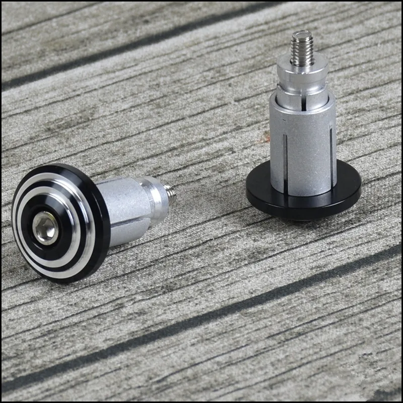

1 pair CNC Aluminum Motorbike Handlebar End Plug Slider Motorcycle Counterweight Handlebar Ends 7/8'' Handle Bar Cap Cover