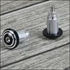 Embouts de guidon de moto en aluminium CNC, 1 paire, couvercle du capuchon de la barre de guidon de 7/8 pouces, pour contrepoids ► Photo 1/5