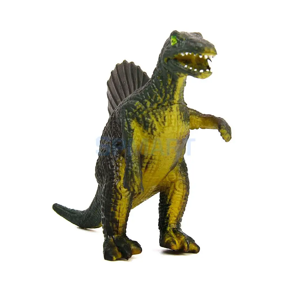 6Pcs Dinosaur Model Set Tyrannosaurus Stegosaurus Triceratops Utahraptor Spinosaurus Pterosaur Kids Children Toy Table Decor