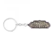 Mqchun jogo quente jóias mundo de warcraft chaveiro gravado wow logotipo metal chaveiro warcraft chaveiro llaveros chave titular