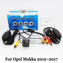 Per Opel Mokka X 2012 ~ 2017/RCA Filo O Senza filo/HD Wide Angle Lens/CCD Night Vision Rear View Camera