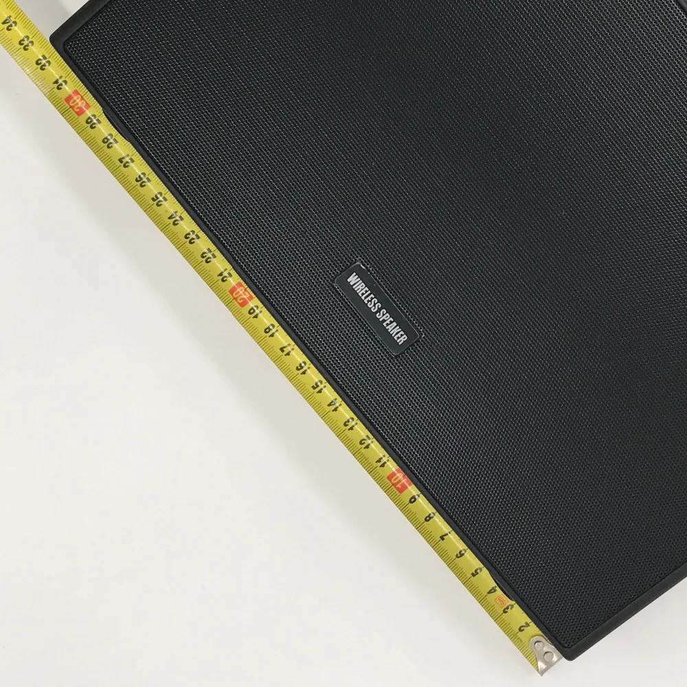 Классическая Беспроводная колонка Bluetooth с супер басами светодиодное время 15 Вт X 2