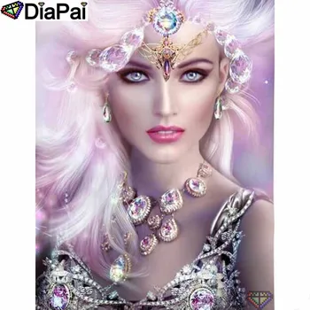 

DIAPAI 5D DIY Diamond Painting 100% Full Square/Round Drill "Beauty character" Diamond Embroidery Cross Stitch 3D Decor A22293