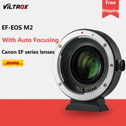 Viltrox EF-EOS M2 адаптер для Canon EF объективов серии для Canon Камера Canon Аксессуары переходник для объектива