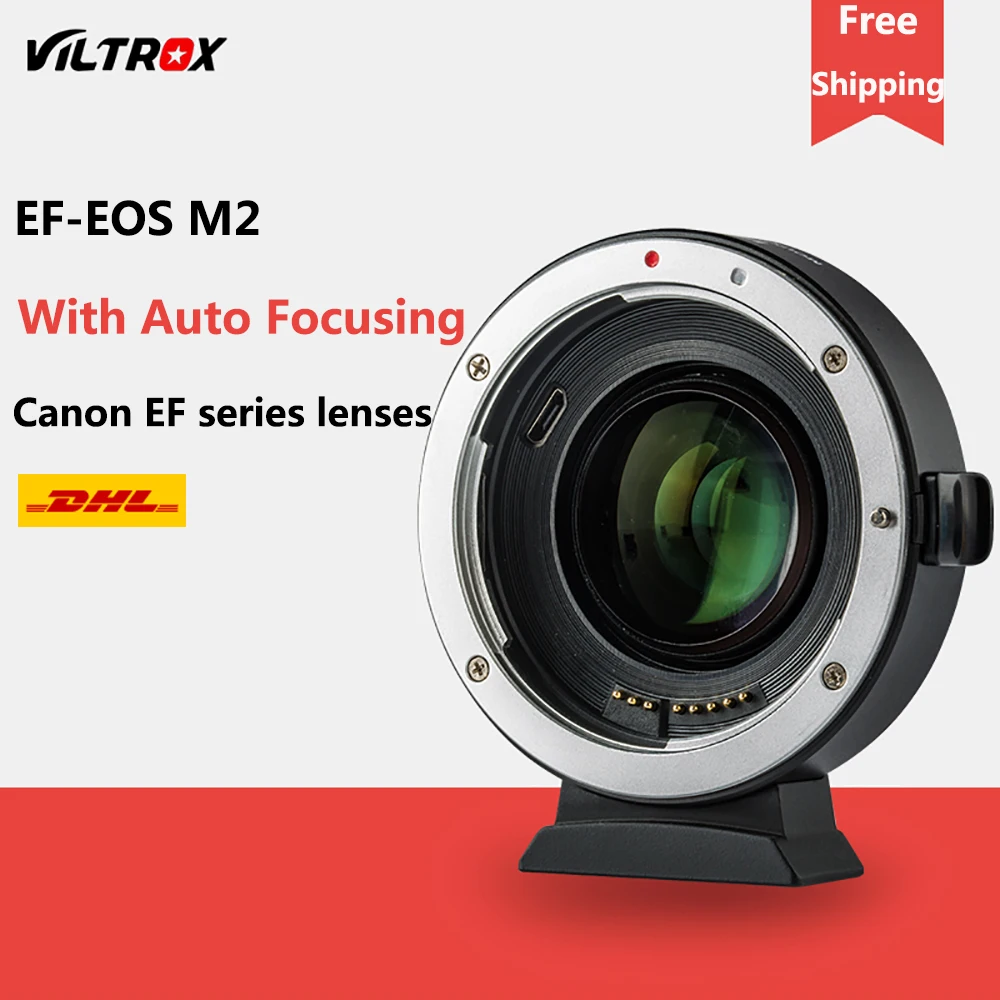 Адаптер для крепления Viltrox Φ M2 объективов Canon серии EF Camera Аксессуары