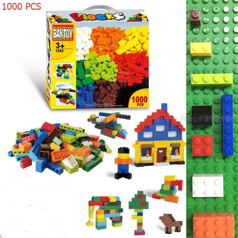 lego brick 1000pcs