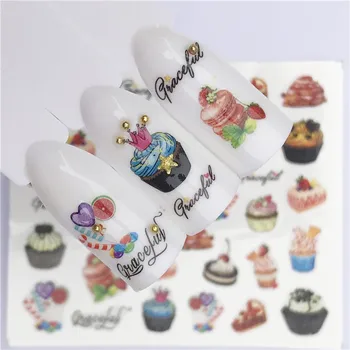 

Nail Sticker Decorative Cake Nail Sticker Full Cover Cartoon Beauty Mouse Nail Sticker Water Transfer Sticker Applique Nail