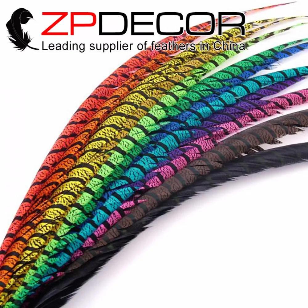 Zpdecoration 31 35 дюймов (80 90 см) 50 шт./лот драгоценные натуральные красочные перья из