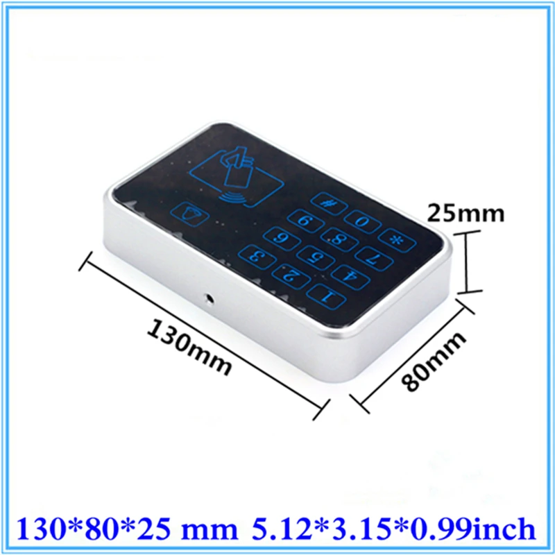

130*80*25mm RFID door access controller plastic sensor housing hot sales plastic enclosure electronics case