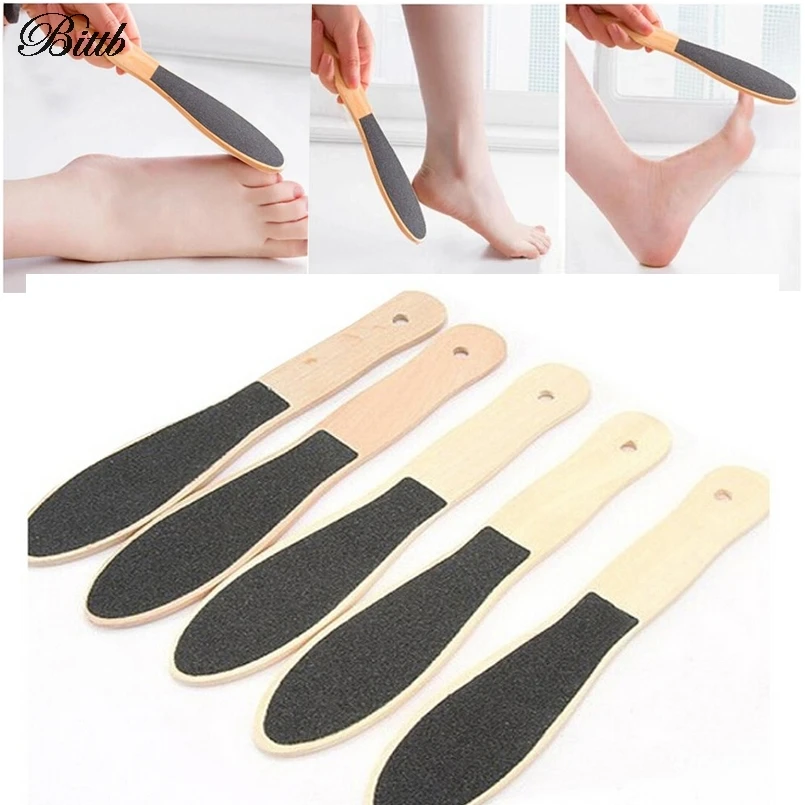

Bittb 2Pcs Wooden Foot Rasp File Pedicure Culls Remover Nail Foot Care Tools Dual Double Sided Foot Pedicure Rasps File
