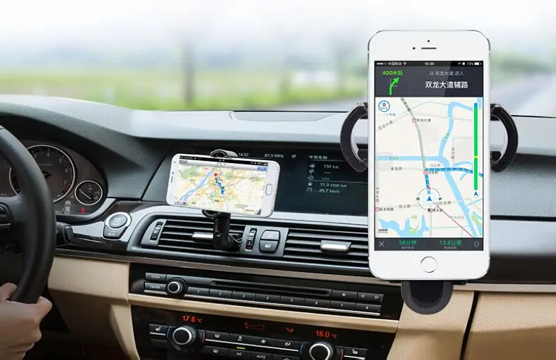 Универсальный с вентиляционными отверстиями автомобильный держатель телефона для iPhone 7 8 plus X Xs Xr телефон крепление для One plus 6 6t 7 360 Вращающийся выход крутая подставка