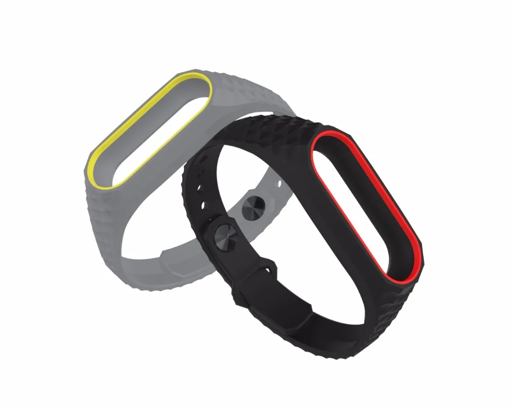 Mi jobs mi Band Sport Aurora силиконовый ремешок-браслет сменный ремешок для часов Xiaomi mi Band 2 умные аксессуары