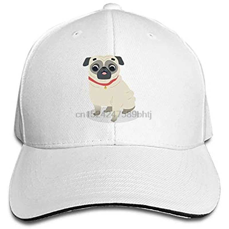 

Unisex Baseball Cap Dinosaur Pug Dad Hat Adjustable