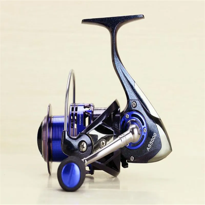 

2016 New 13+1Bearing All-metal Fishing Reel Spinning Wheel AS Seris Fishing Line Wheel Spinning Casting Fishing Reel Gear
