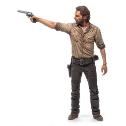 ТВ серия The Walking Dead Rick Grimes пропитанная крови издание игрушка люкс фигурка модель Подарочная фигурка коллекционная игрушка