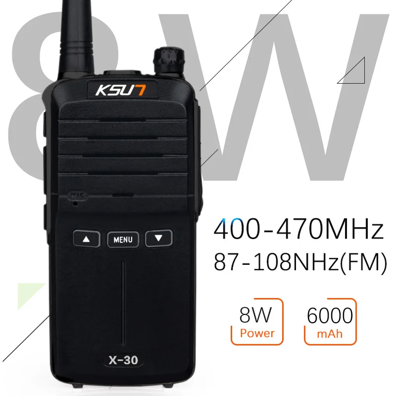 KSUN X-30 handheld walkie talkie 8W high power UHF Handheld Two Way Ham Radio Communicator HF Transceiver Amateur Handy KSUN X-30 handheld walkie talkie 8W high power UHF Handheld Two Way Ham Radio Communicator HF Transceiver Amateur Handy