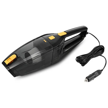 

OllyMurs 12V Car Electric Vacuum Cleaner One Key Dust Clean Dry Wet Dual Use Compact size, lightweight, portable to carry XQ-56