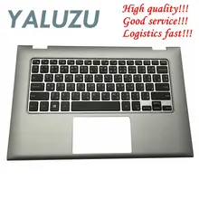 YALUZU чехол для ноутбука Dell Inspiron 13-7000 13-7347 7347 7348 7352 7359 7353 и Упор для рук верхний регистр TI из меди версия серый цвет