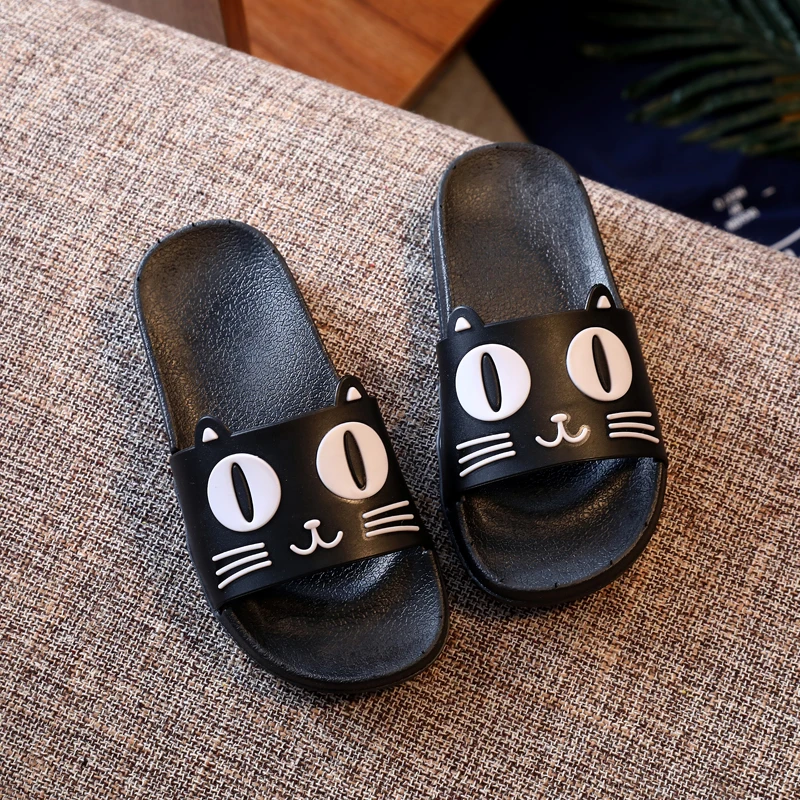 

2019 New Summer Cat Slippers Cute Dog Cartoon Indoor Slipper For women Non-slip Bathroom Slippers Beach Bedroom Slipper SP29
