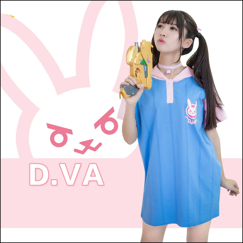 Dva куртка Горячая игра heros Косплей dva толстовка взрослый костюм Топ розовая