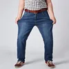 Stretch Jeans Men Elastic Denim Male Trousers  46 48 52 Plus Size Extra Large Loose Pants Blue Roupas Calca Masculina Modis Ropa 3