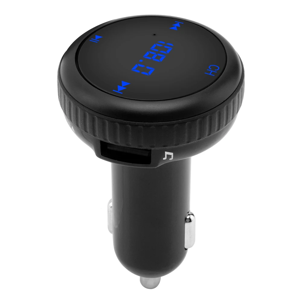 FM Transmitter Modulator Hands Free Car Kit with Car GPS Location