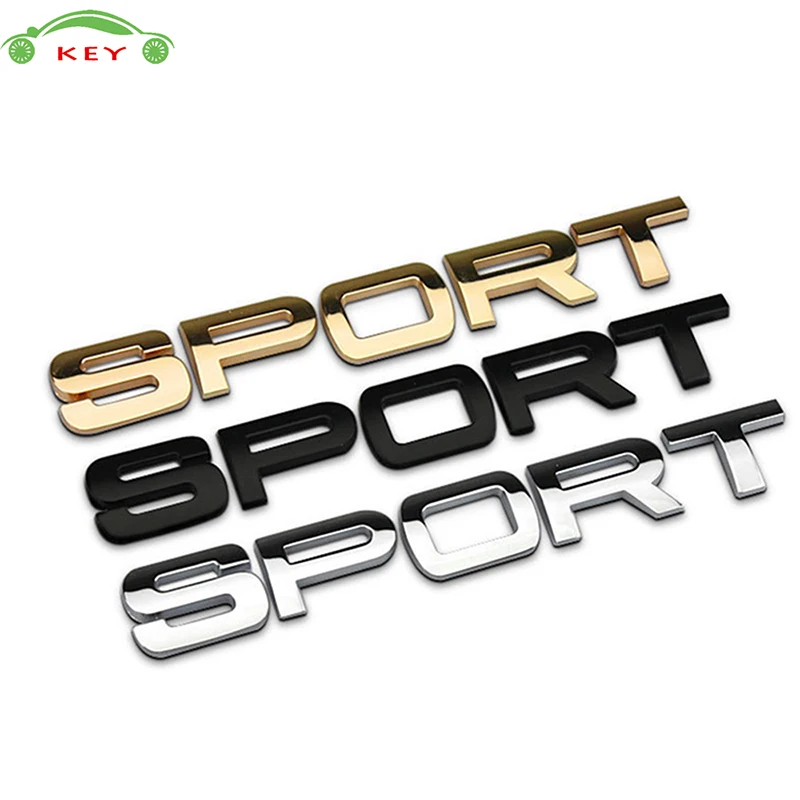 Металлическая Автомобильная наклейка для спорта Land Rover Range Honda Volkswagen Toyota Volvo Mitsubishi