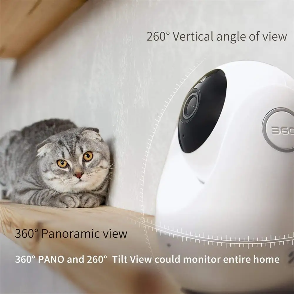 360 D706 ip камера купольная ptz wi fi 1080 p HD панорамирование/наклон/зум беспроводная