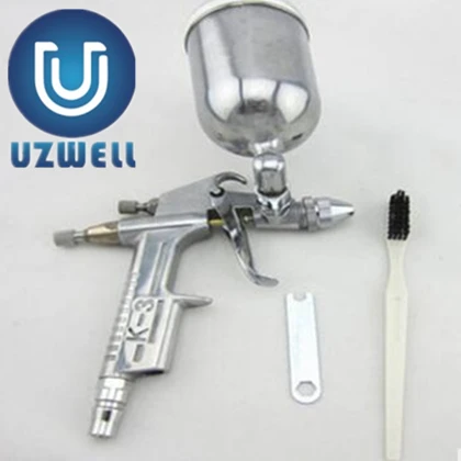 

UZWELL Mini Gravity Pneumatic Paint Spray Gun Air Paint Spray Gun Professional Power Tools for car 0.5mm Nozzle
