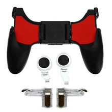 5 в 1 PUBG игровой геймпад игра для мобильного телефона контроллер L1R1 Бесплатный огонь шутер триггер Кнопка огня для 4,5-6,5 дюймов мобильный телефон