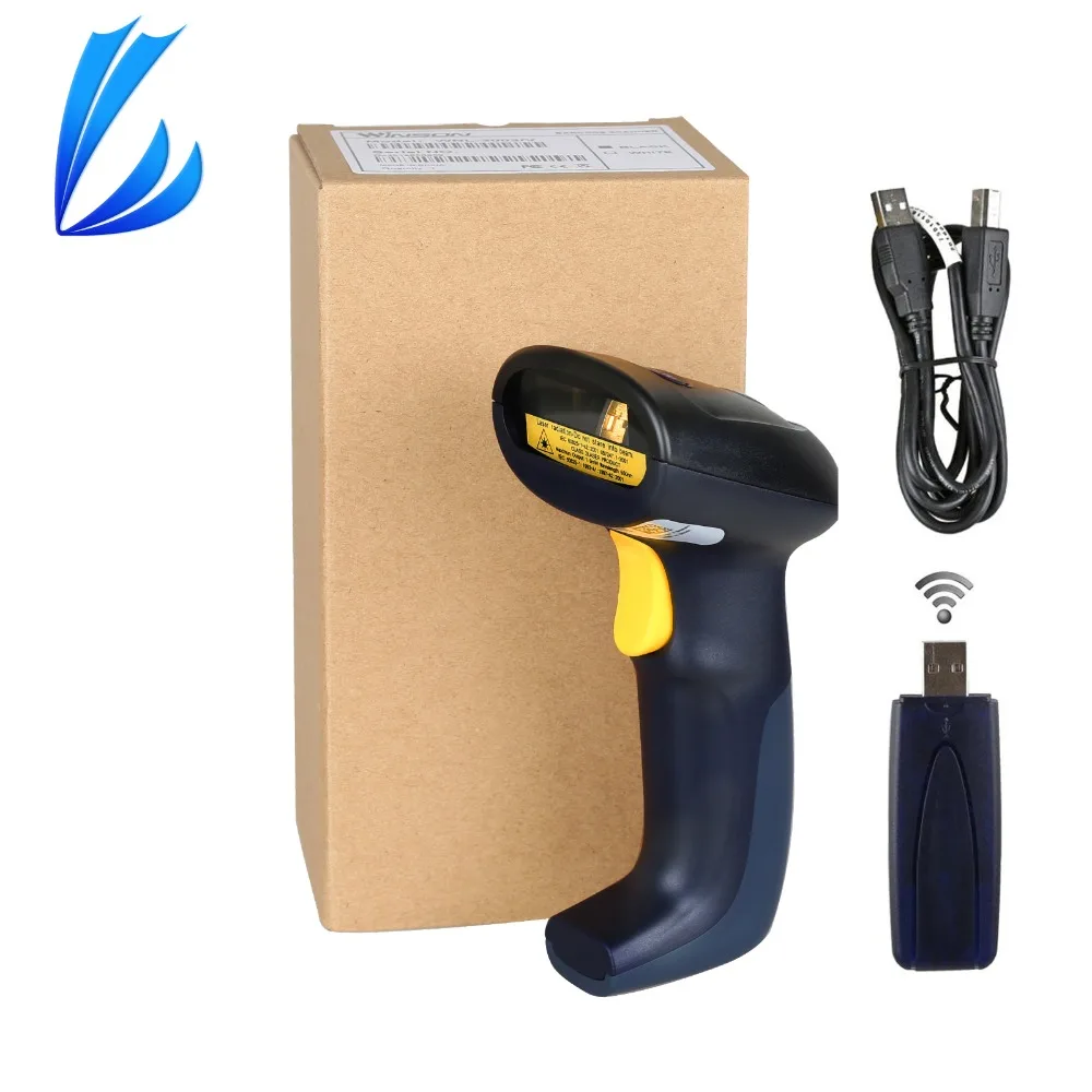 

LL Trader Auto Laser Wireless Bar code Scanner Reader Handheld High Speed USB Bar Code Portable Scanner For Mac/Windows System