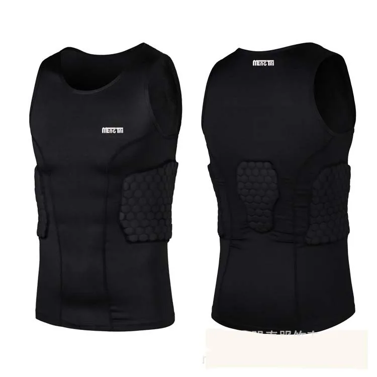 Мужская спортивная компрессионная рубашка Rash Guard тренировочный жилет для