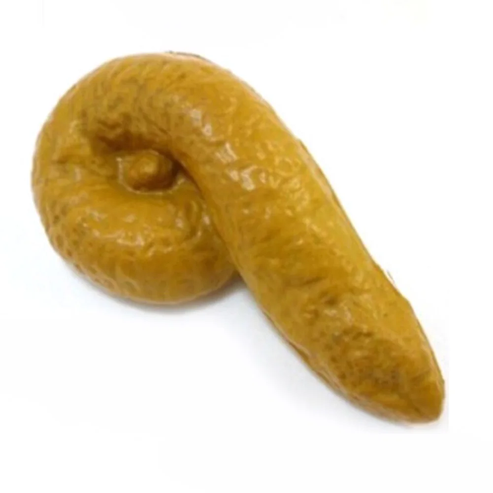 

Fun Shit Gag Jokes Poop Trick Antistress Toys Realistic Shits Squishy Stool Practical fun Toy for Trick friend