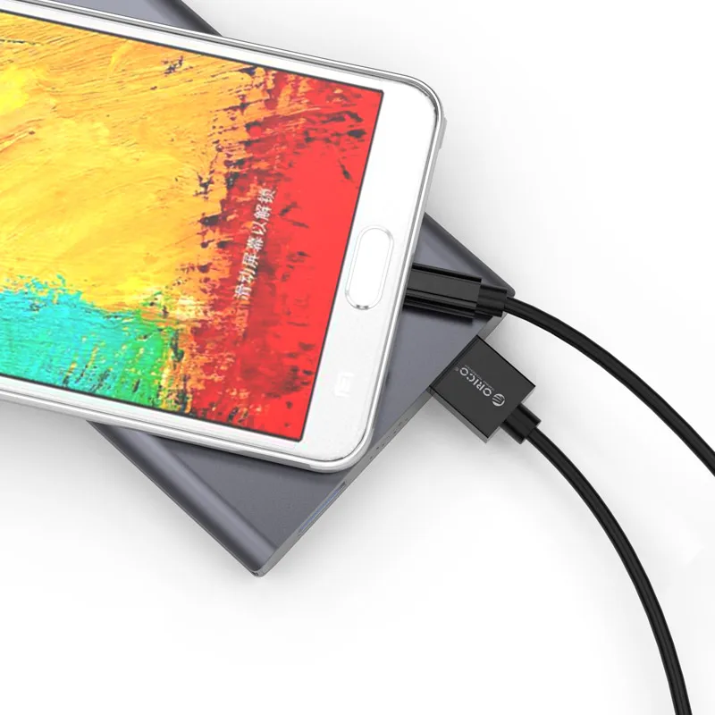ORICO Micro USB Cable USB 2.0 Fast Data Sync Cable Braided USB Cable Mobile Phone Charger Cable For Samsung Galaxy HuaWei Xiaomi