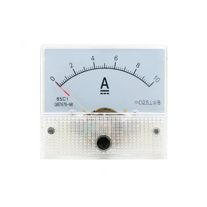 85C1 85C1-A DC Аналоговый амперметр панельный измеритель тока Датчик Ameter DC 1A 2A 3A 5A 10A 20A 30A