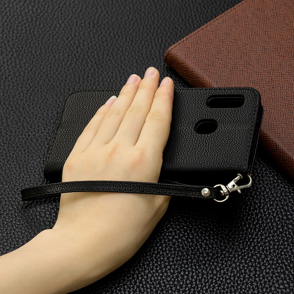 For Samsung Galaxy A20E Case Flip PU Leather Magnetic Closure Full Protection Book Wallet with Card Slots Stand A20E Phone Case