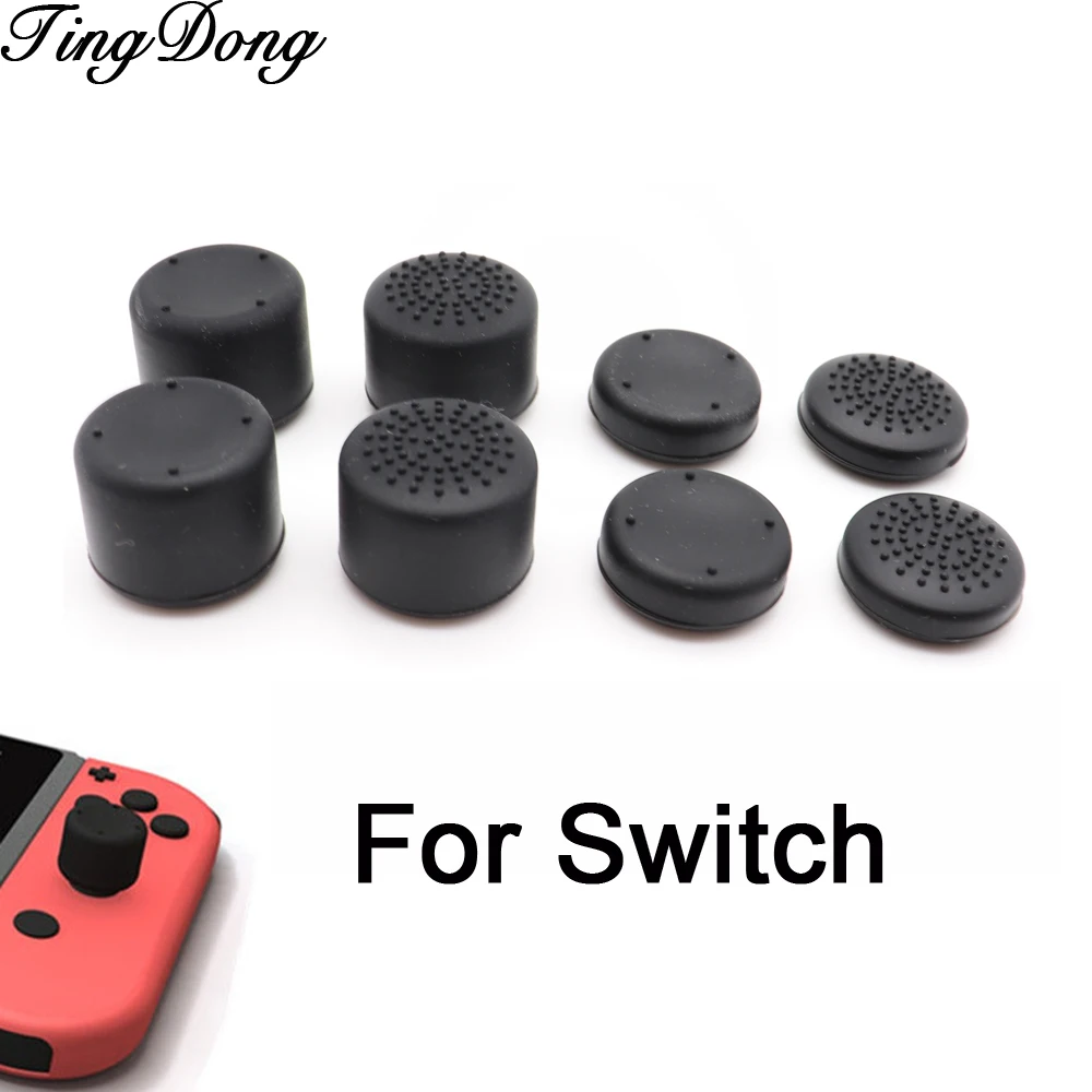 Tappo Per Levetta Potenziato Antiscivolo In Silicone 8 In 1 Per Nintendo Nintendo Switch Ns Nx Joy-Con Controller Levette Manopole Cover
