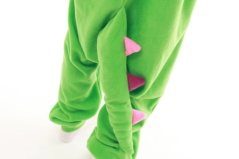 Унисекс флис животных голубой динозавр комбинезоны для взрослых Новинка Зеленый Дракон пижамы комбинезон ночное белье карнавальные костюмы