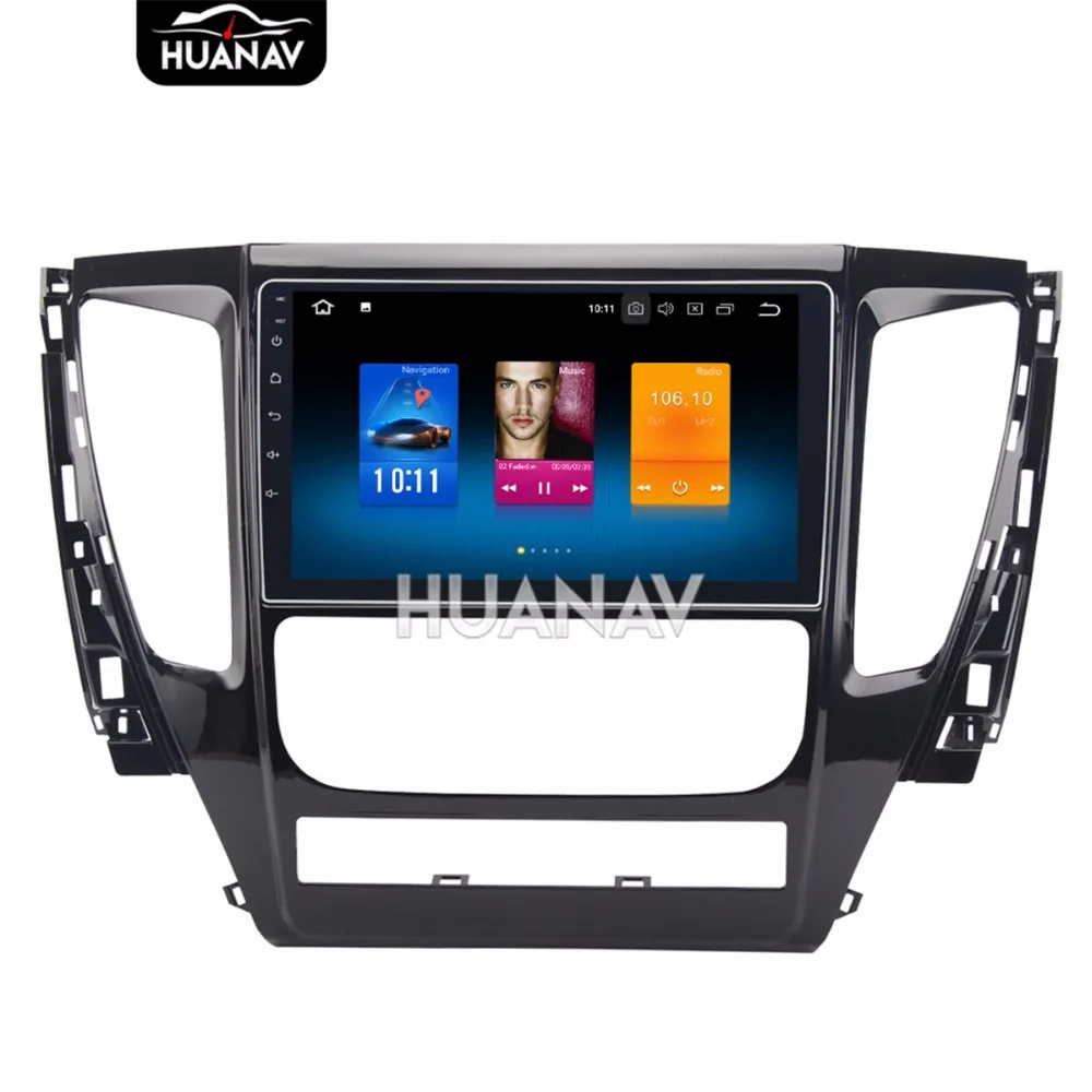 Clearance 9" MIRROK Link touch screen 8 core Android8.0 4GB+32GB Car DVD player GPS navigation for Mitsubishi Pajero sport 2016 2017 1